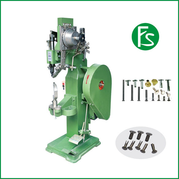 Bifurcated Rivet Machine green color model no. 718G good quality with