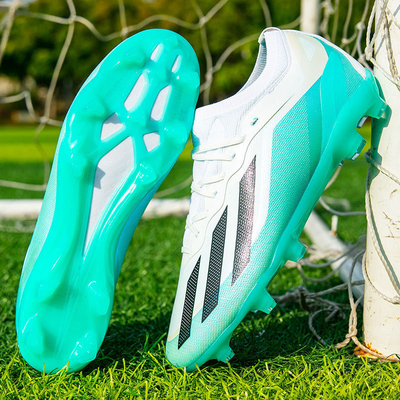 Wholesale Low-Top Football Shoes For Boys AG Long Spikes World Cup TF Broken Spikes Grass Competition Training Shoes