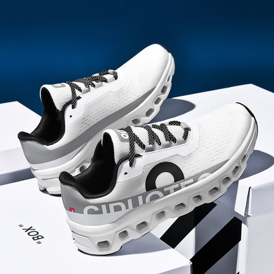 Carbon Plate Racing Running Shoes Men'S Casual Sports Shoes Student Youth Marathon Flying Woven Mesh Running Shoes