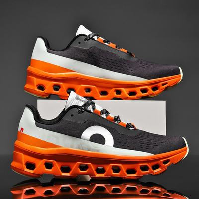 Carbon Plate Racing Running Shoes Men'S Casual Sports Shoes Student Youth Marathon Flying Woven Mesh Running Shoes