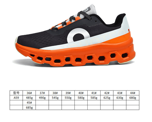 Carbon Plate Racing Running Shoes Men'S Casual Sports Shoes Student Youth Marathon Flying Woven Mesh Running Shoes