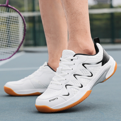 Custom Tennis Shoes Badminton Shoes With Anti-Slip Feature Fashion Design In Large Size 46 47 Outdoor Wearing