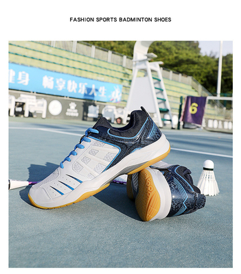 Custom Tennis Shoes Badminton Shoes With Anti-Slip Feature Fashion Design In Large Size 46 47 Outdoor Wearing