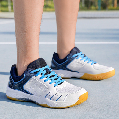 Custom Tennis Shoes Badminton Shoes With Anti-Slip Feature Fashion Design In Large Size 46 47 Outdoor Wearing