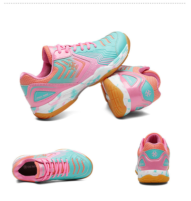 Custom Tennis Badminton Shoes With Lightweight Anti-Slip Feature Fashion Design In Large Size 46 47 Outdoor Wearing