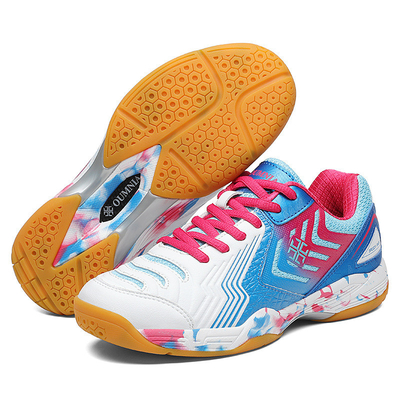 Custom Tennis Badminton Shoes With Lightweight Anti-Slip Feature Fashion Design In Large Size 46 47 Outdoor Wearing