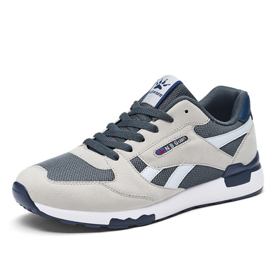 Men'S Spring Autumn Casual Shoes Breathable Mesh Sports Design Non-Slip Wear-Resistant Lightweight Running Shoes