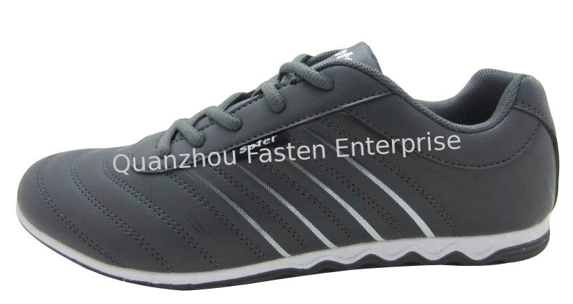 D.K grey color sneaker shoes of men,simple design but comfortable wear experience
