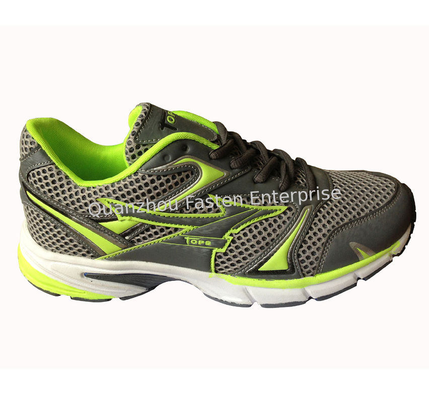Athletic running shoes D.K grey/green color,barefoot wearing