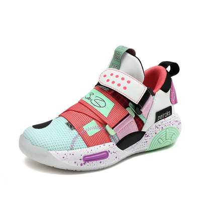 Boys' Basketball Shoes for Kids - Mesh Breathable Sneakers for Boys, Professional Training Shoes for Children